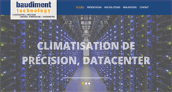 Desktop Screenshot of baudiment-technology.fr