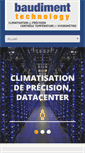 Mobile Screenshot of baudiment-technology.fr